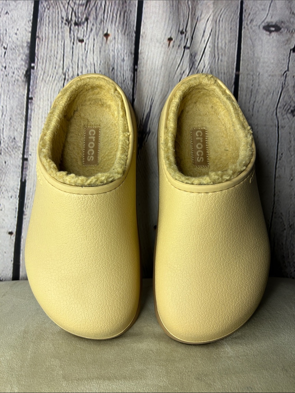 CROCS Dylan lined, they are WIDE WIDTH women’s size 8